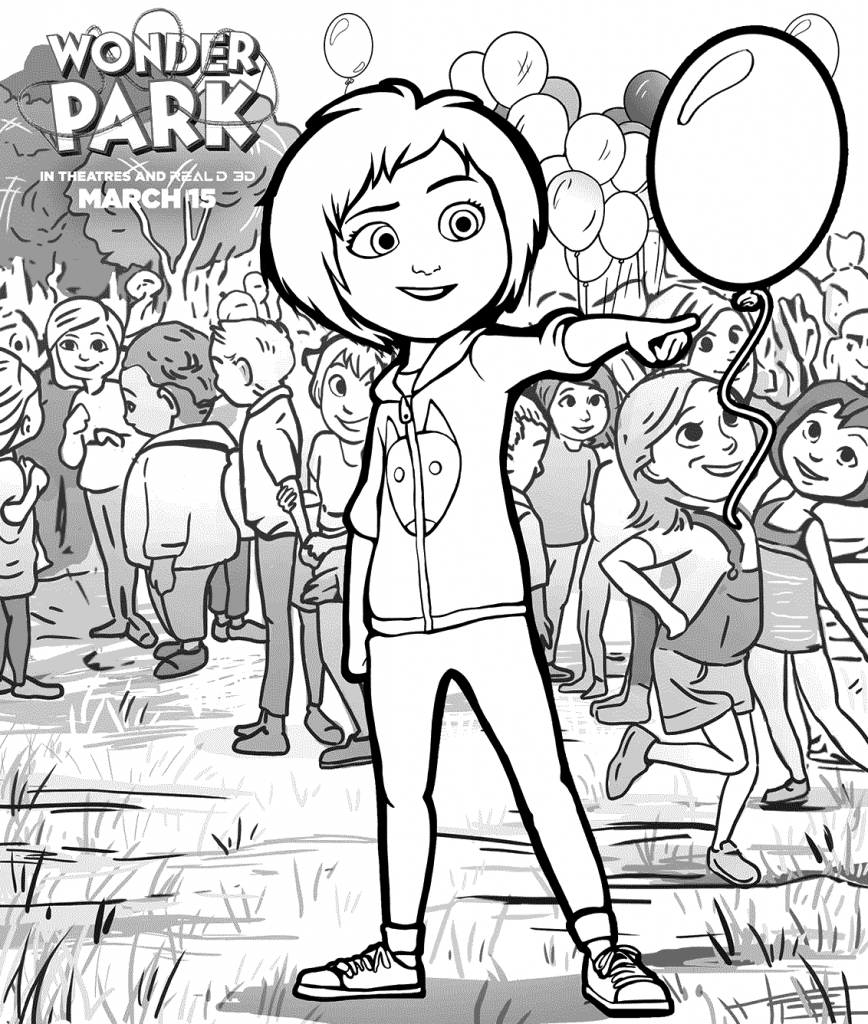 Wonder Park Printable Coloring Pages