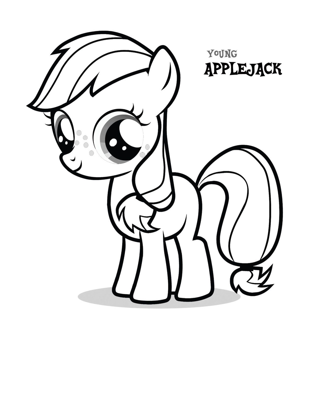Applejack Coloring Pages   Best Coloring Pages For Kids