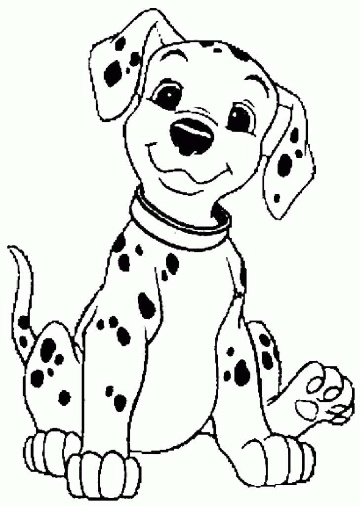 101 Dalmations Printable Coloring Pages