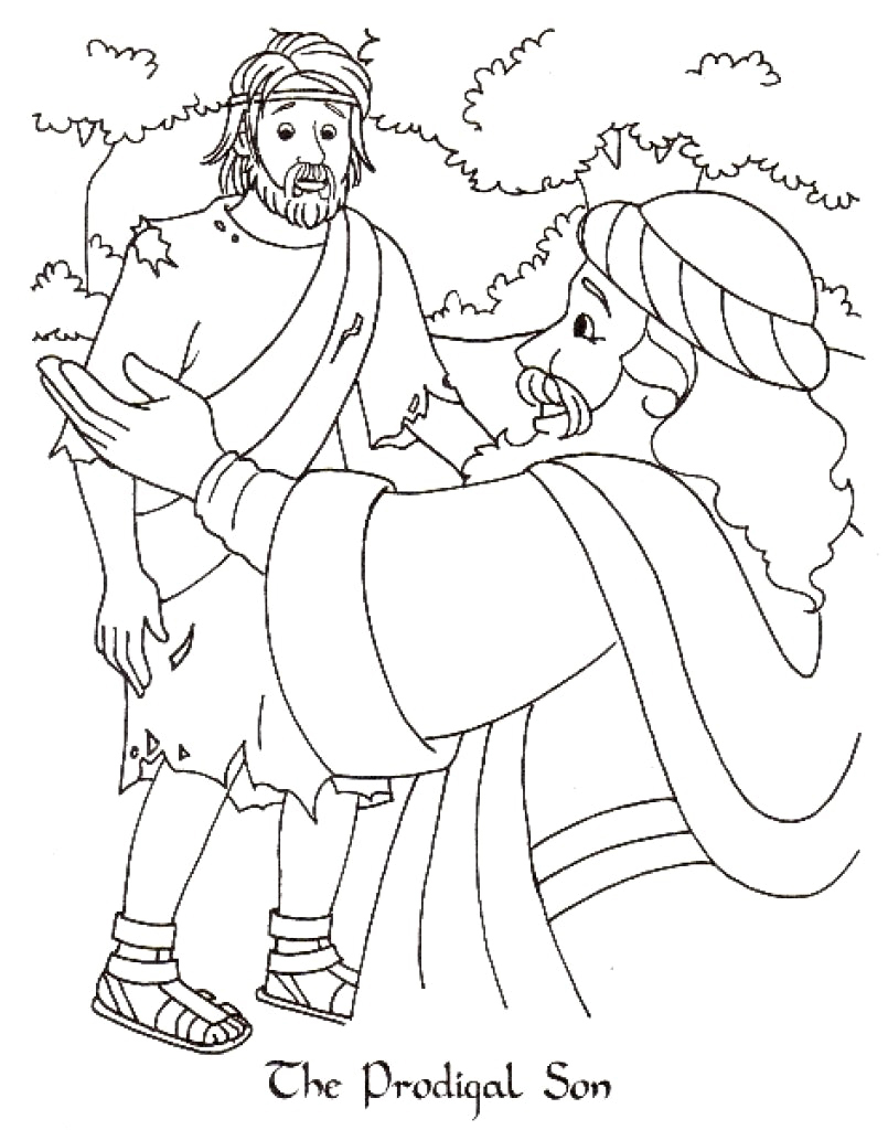 Prodigal Son Coloring Pages - Best Coloring Pages For Kids