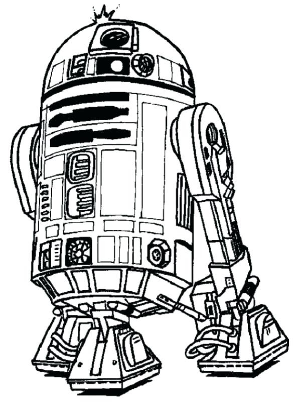 R2D2 Coloring Pages - Best Coloring Pages For Kids