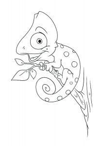 Chameleon Coloring Pages - Best Coloring Pages For Kids