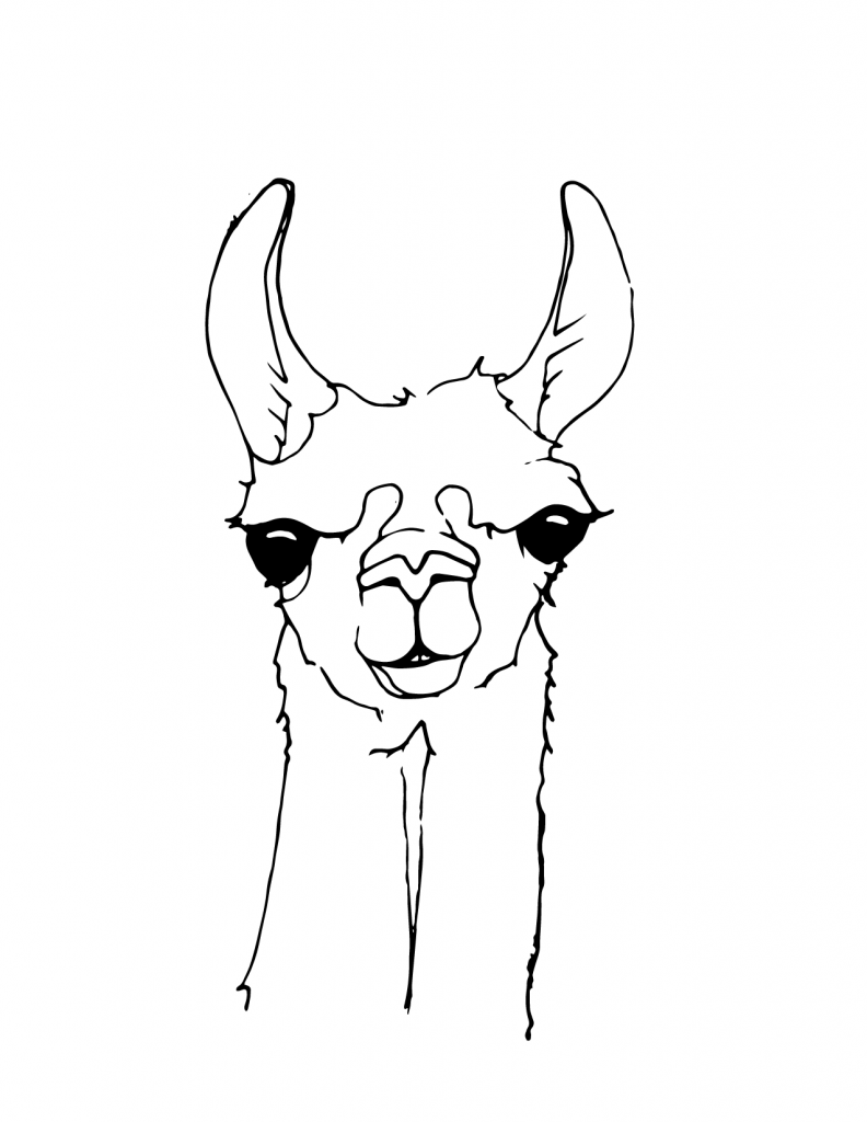 Llama Coloring Pages - Best Coloring Pages For Kids