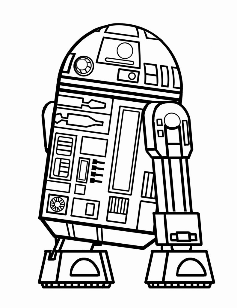 Easy Star Wars Coloring Page