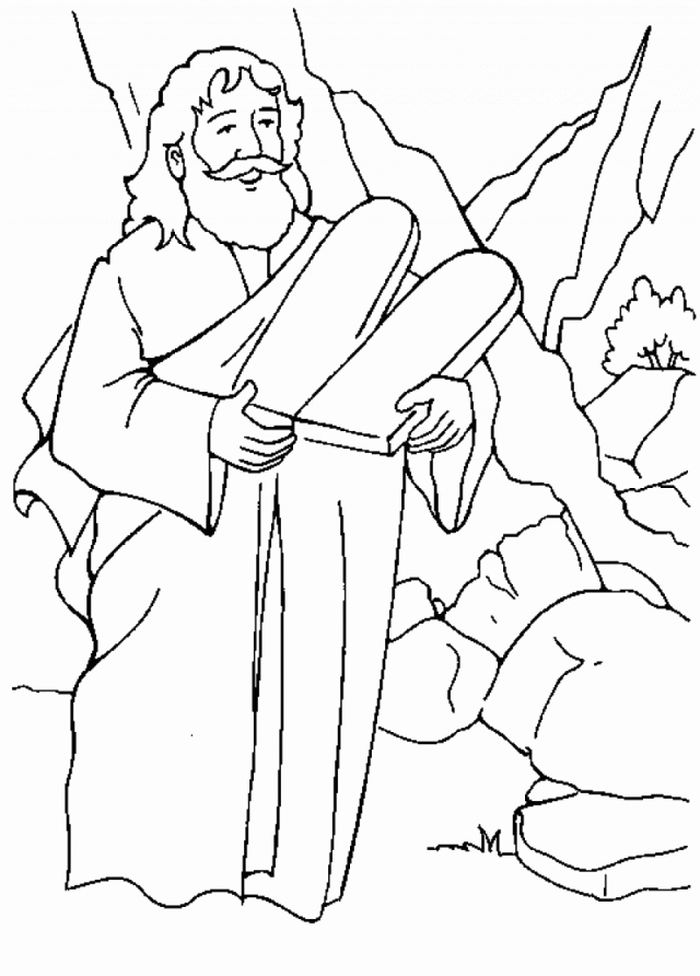 Ten Commandments Coloring Pages Best Coloring Pages For Kids