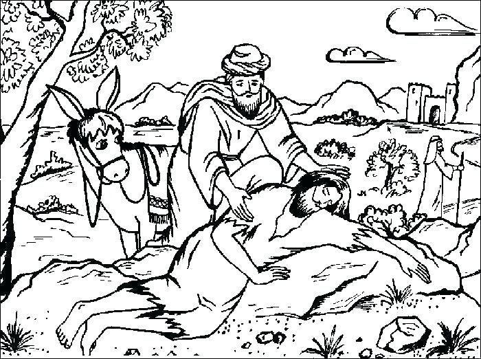 Download Good Samaritan Coloring Pages - Best Coloring Pages For Kids