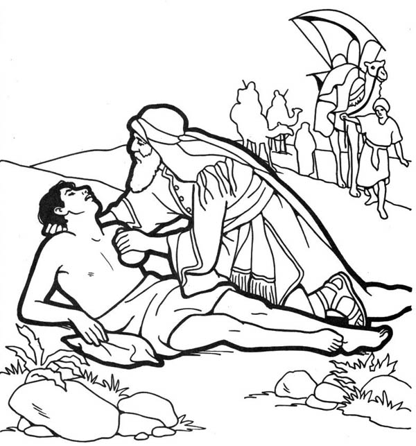 Good Samaritan Coloring Pages - Best Coloring Pages For Kids