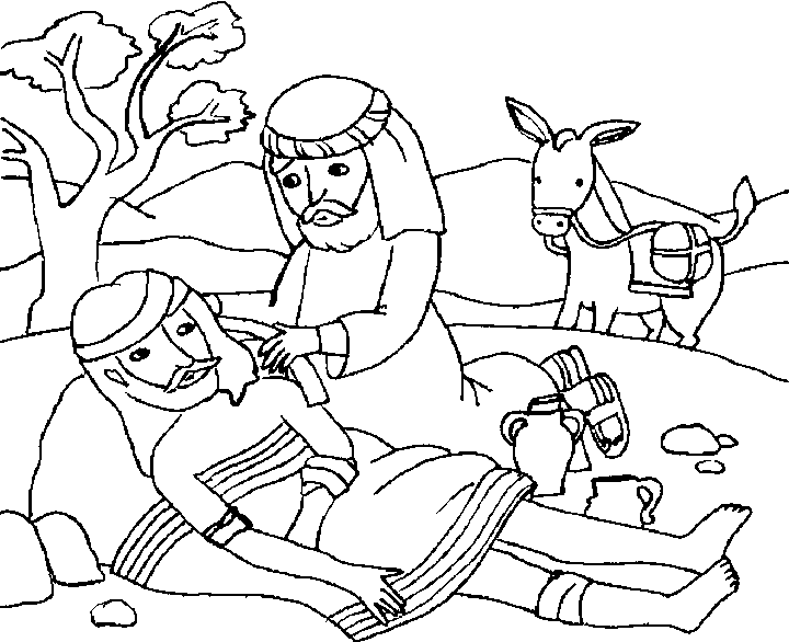 Download Good Samaritan Coloring Pages - Best Coloring Pages For Kids