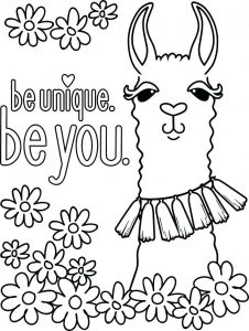 Llama Coloring Pages - Best Coloring Pages For Kids