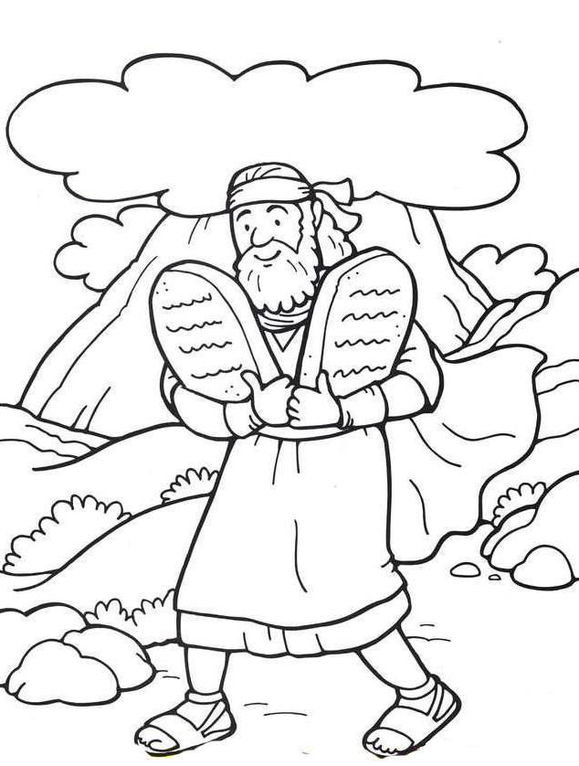 Ten Commandments Coloring Pages Best Coloring Pages For Kids