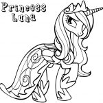 Princess Luna My Little Pony Coloring Pages