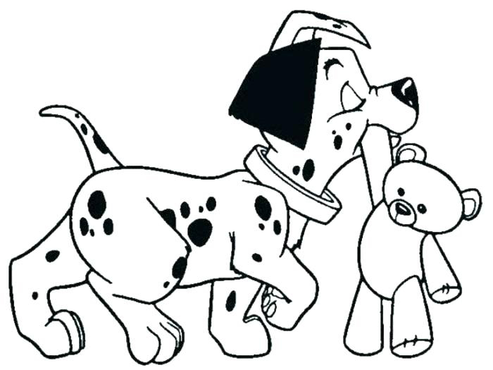 Print 101 Dalmations Coloring Pages