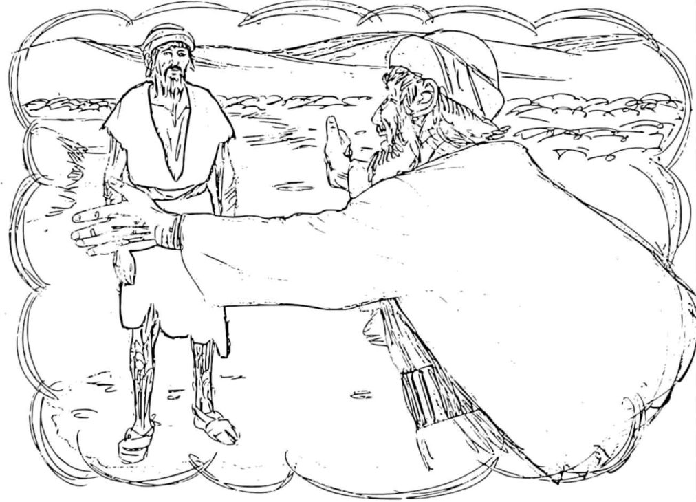 Prodigal Son Bible Story Coloring Pages