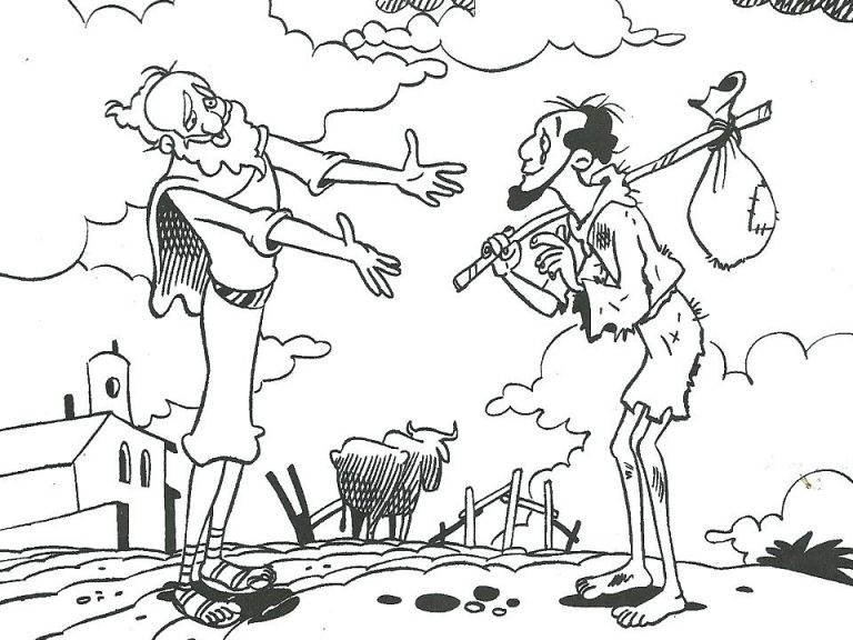 Prodigal Son Coloring Pages - Best Coloring Pages For Kids
