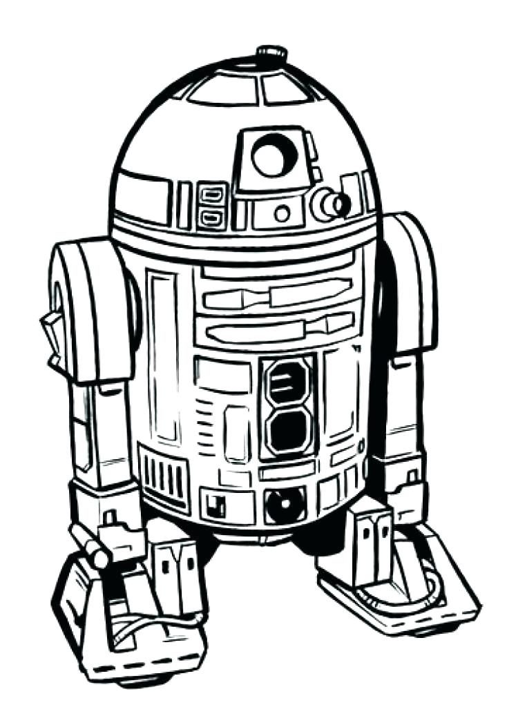 R2D2 Coloring Pages - Best Coloring Pages For Kids