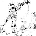 Stormtrooper Coloring Page