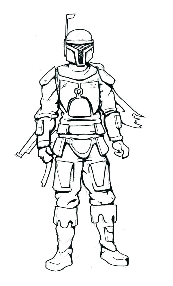 Boba Fett Coloring Pages - Best Coloring Pages For Kids