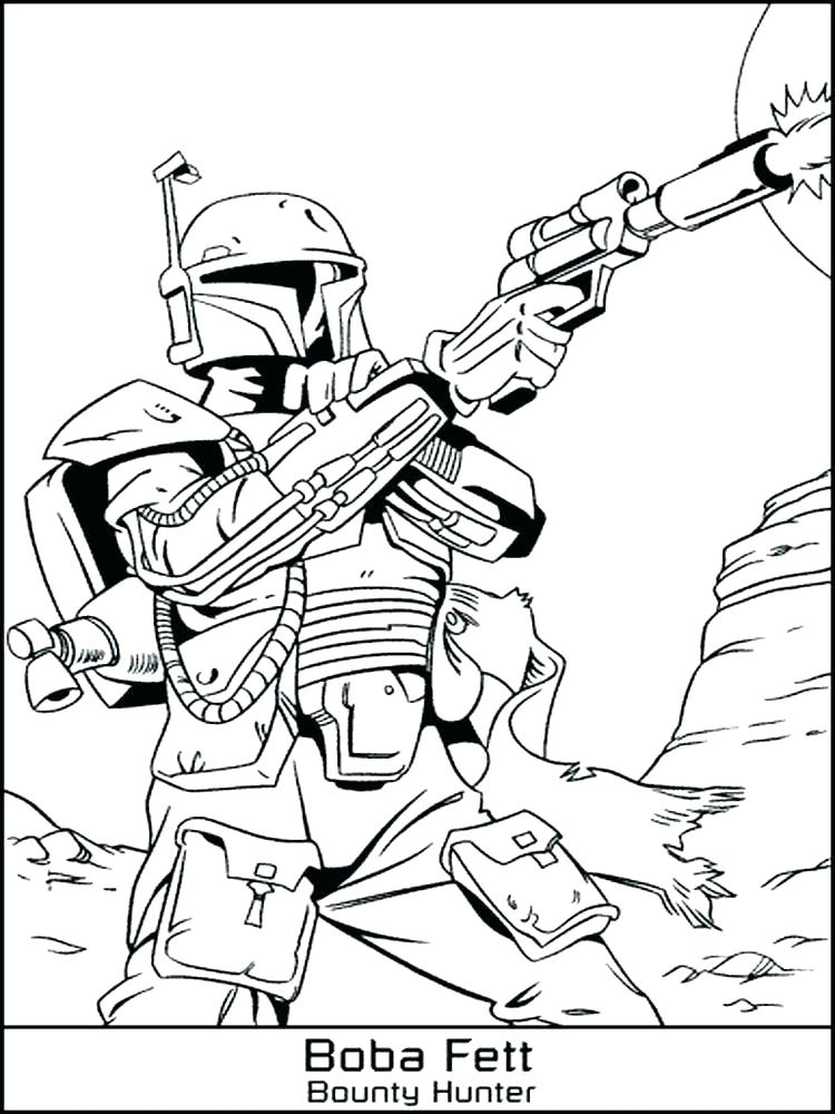 Boba Fett Coloring Pages - Best Coloring Pages For Kids