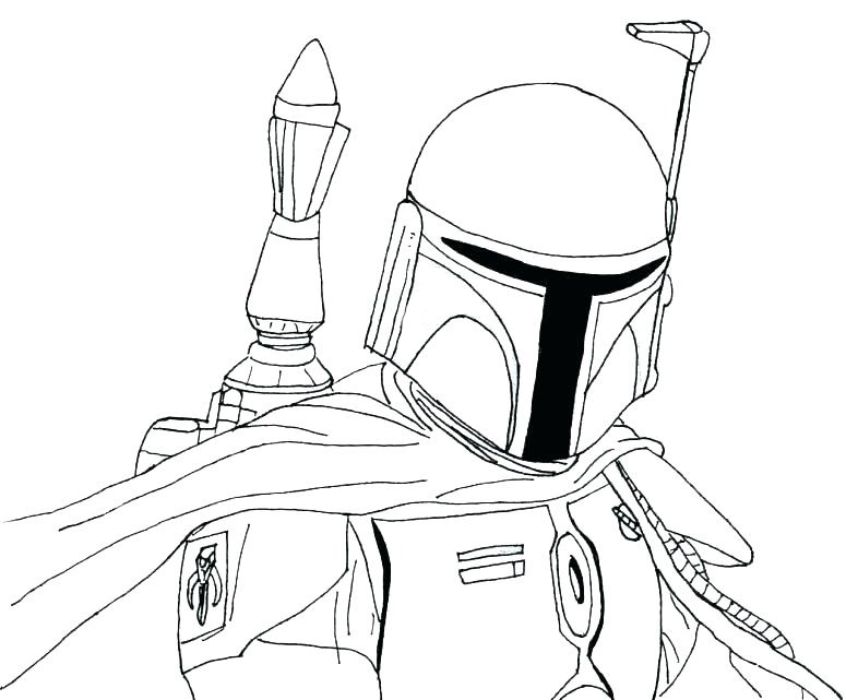 Boba Fett Coloring Pages - Best Coloring Pages For Kids