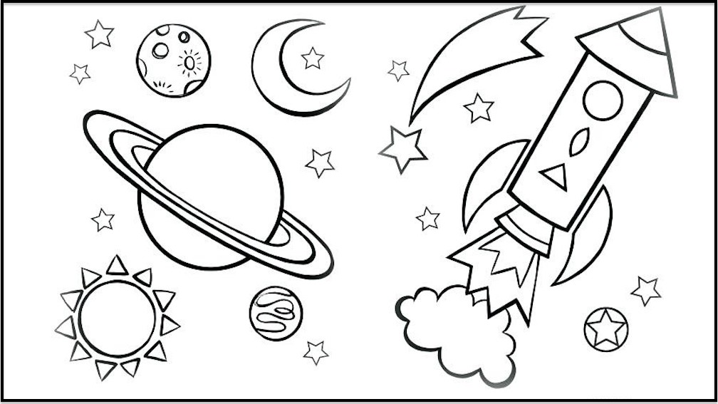 Galaxy Coloring Pages - Best Coloring Pages For Kids