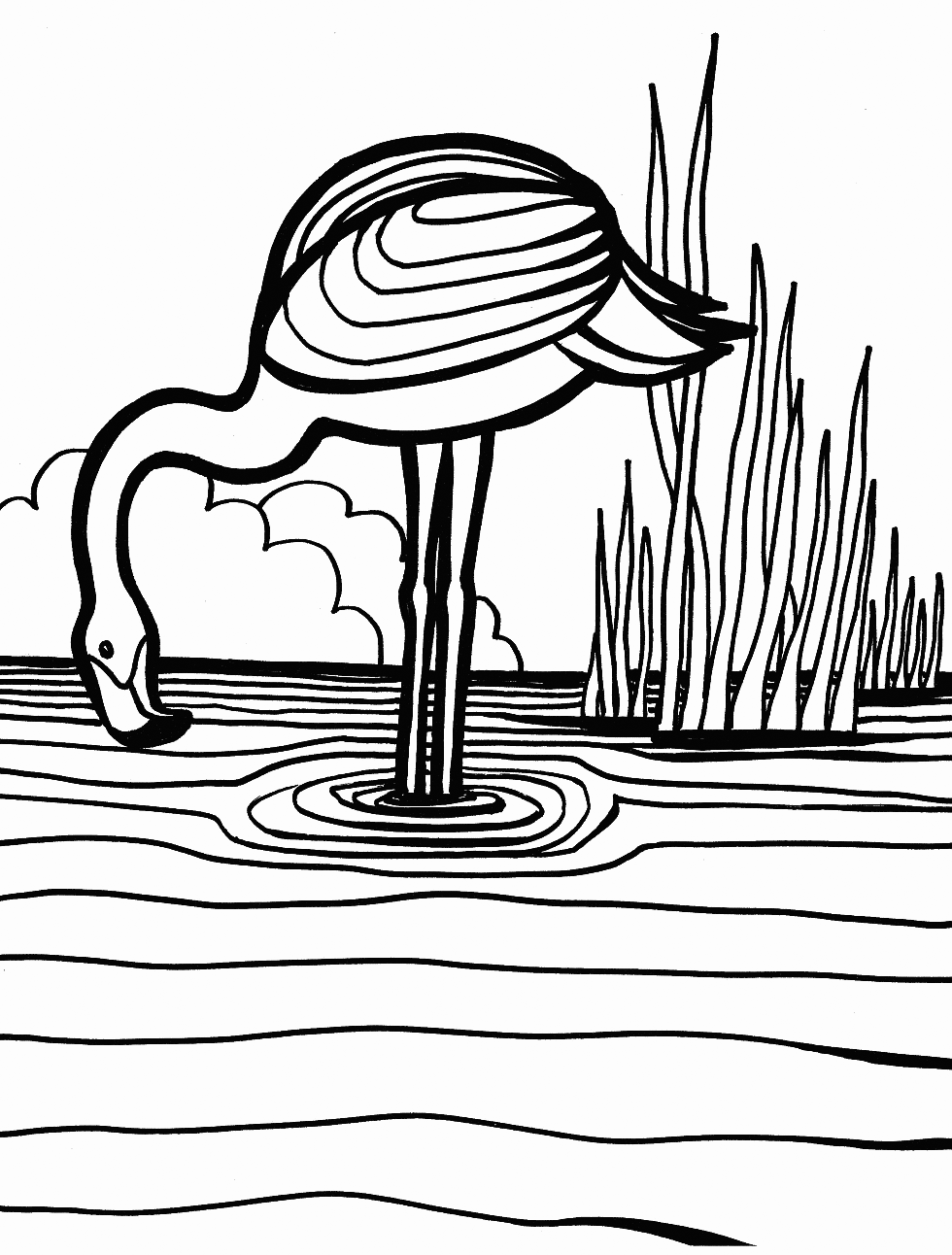 Flamingo Coloring Pages - Best Coloring Pages For Kids