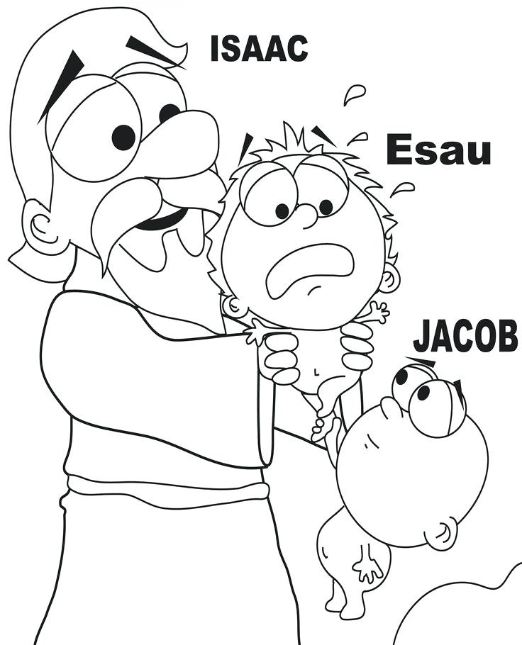 Jacob And Esau Coloring Pages Best Coloring Pages For Kids