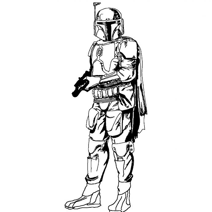 Download Boba Fett Coloring Pages - Best Coloring Pages For Kids