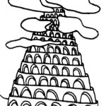 Tower Of Babel Coloring Pages