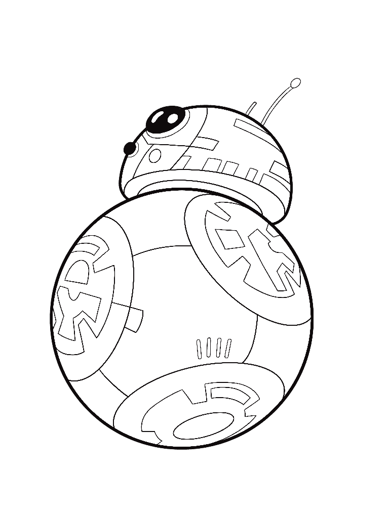 BB 8 Coloring Pages Best Coloring Pages For Kids