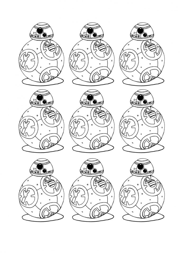 BB-8 Coloring Pages - Best Coloring Pages For Kids