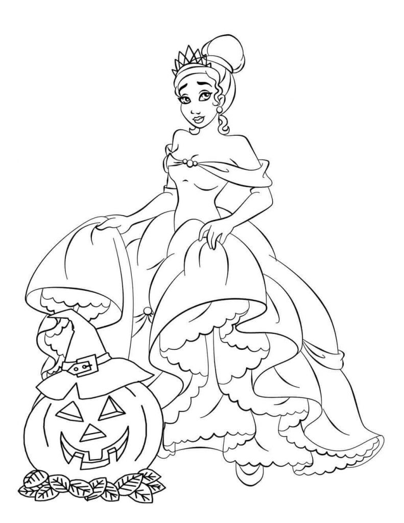 Disney Halloween Coloring Page Printables