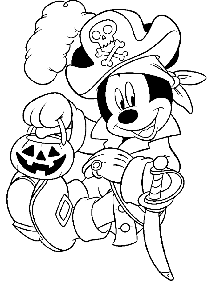 Disney Halloween Coloring Pages Best Coloring Pages For Kids