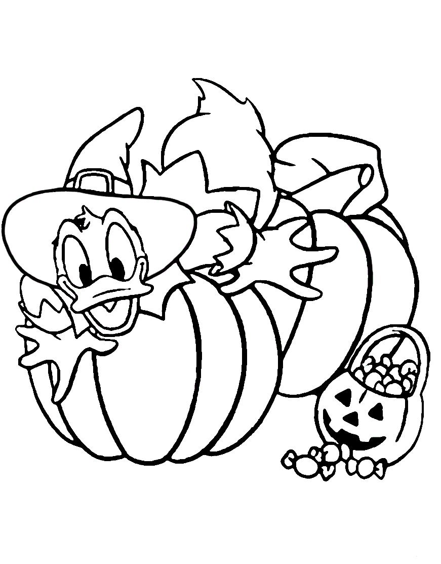 Disney Halloween Coloring Pages Best Coloring Pages For Kids