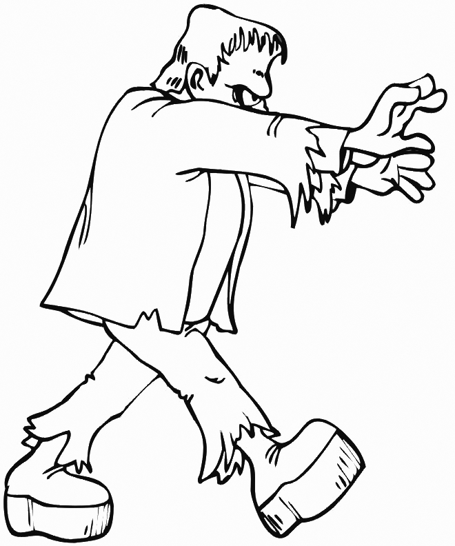 Frankenstein Coloring Pages - Best Coloring Pages For Kids