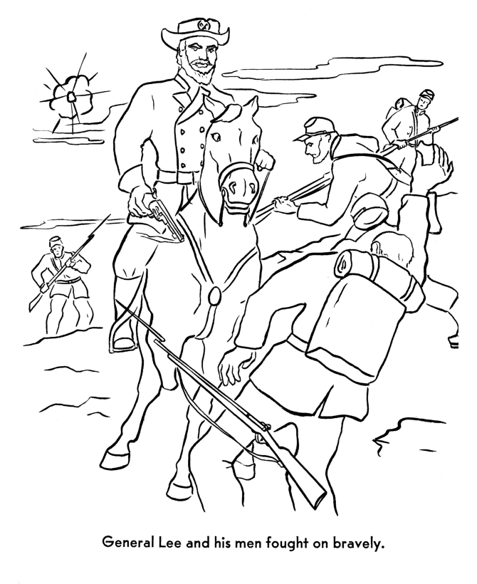 Civil War Coloring Pages Best Coloring Pages For Kids