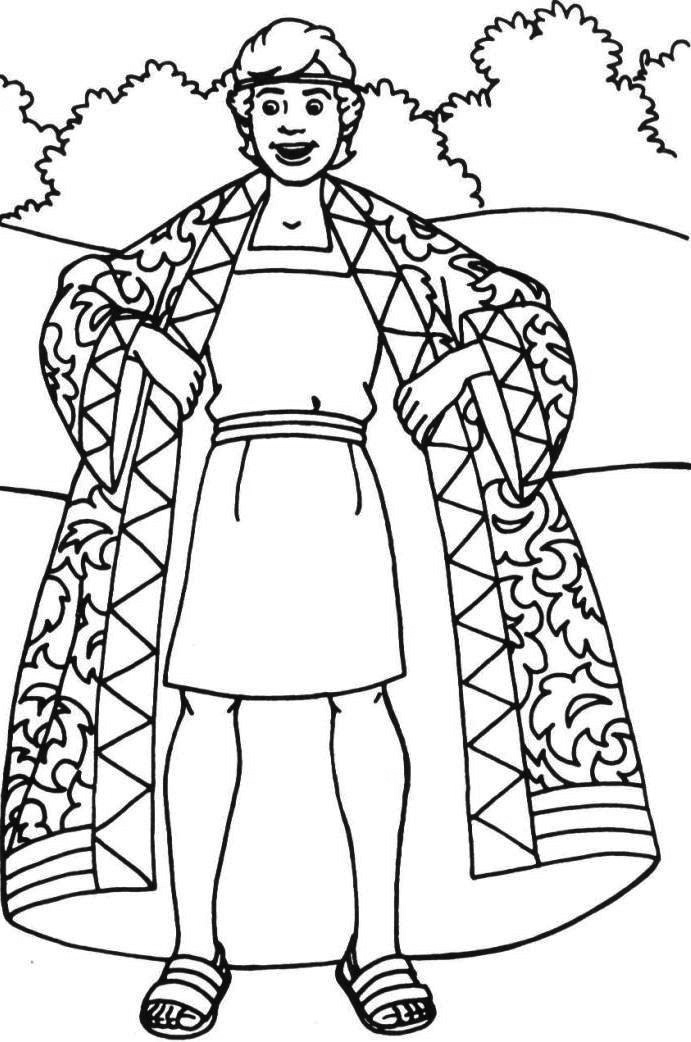 Free Printable Bible Coloring Pages Joseph