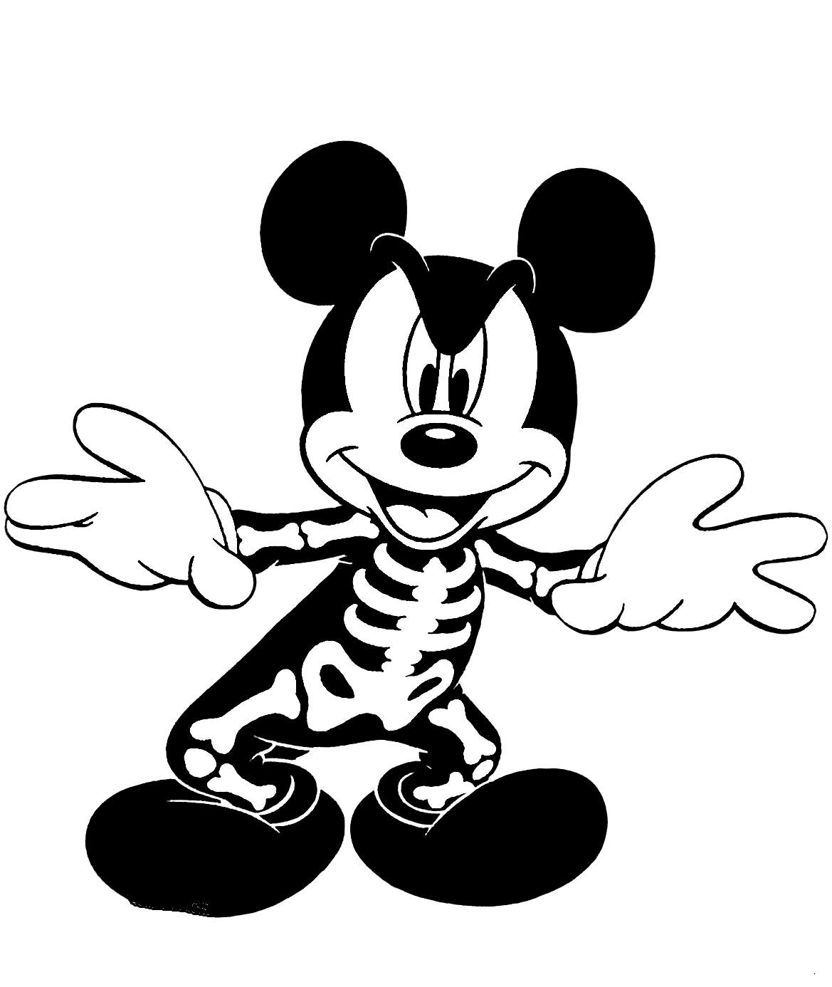 Disney Halloween Coloring Pages - Best Coloring Pages For Kids