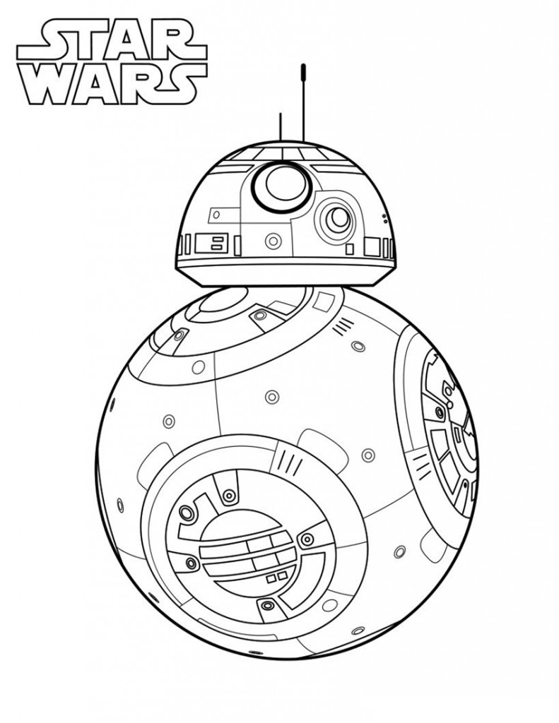 BB 8 Coloring Pages Best Coloring Pages For Kids