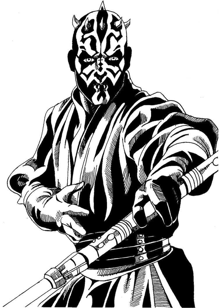 Download Darth Maul Coloring Pages - Best Coloring Pages For Kids