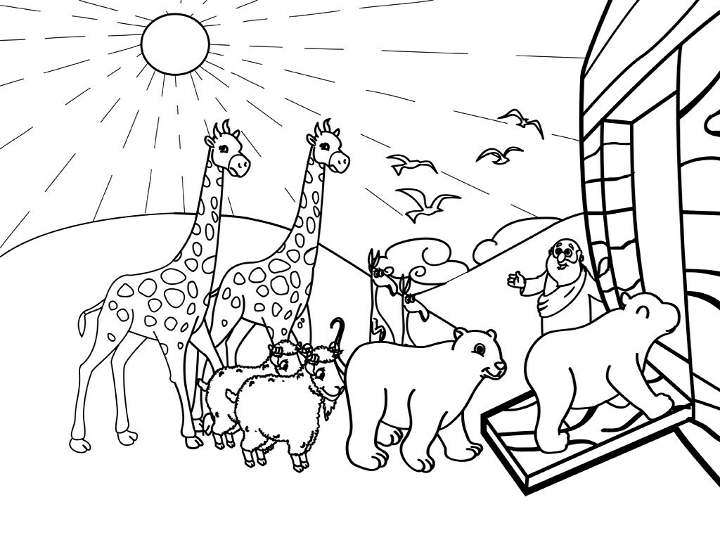 Noahs Ark Coloring Pages Best Coloring Pages For Kids