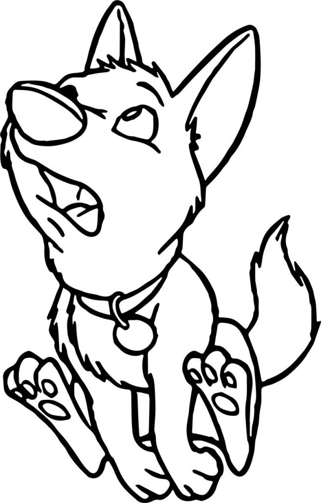 Bolt Jumping Coloring Pages