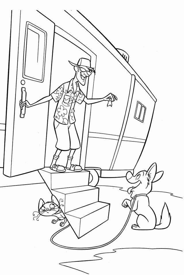Bolt Movie Coloring Pages