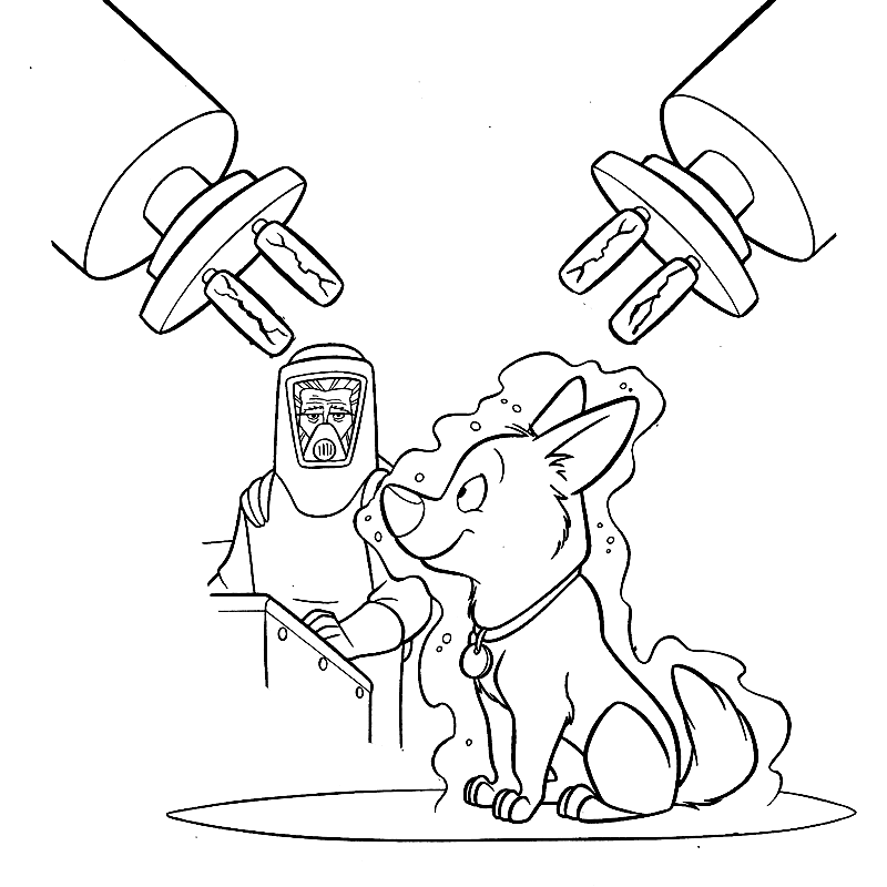 Bolt Printable Coloring Pages