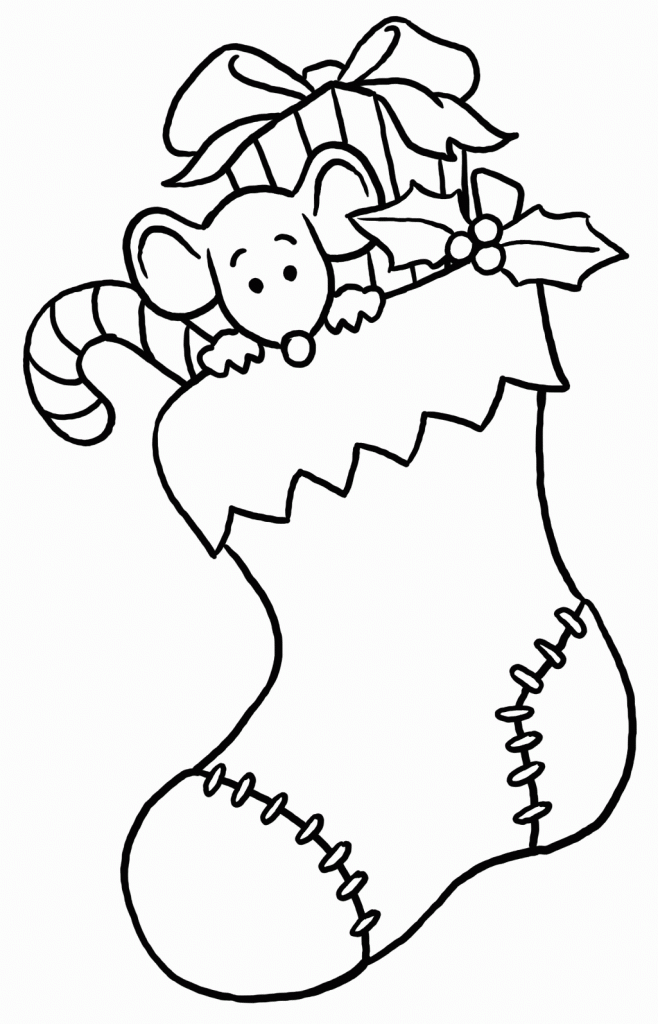 Christmas Holidays Coloring Page