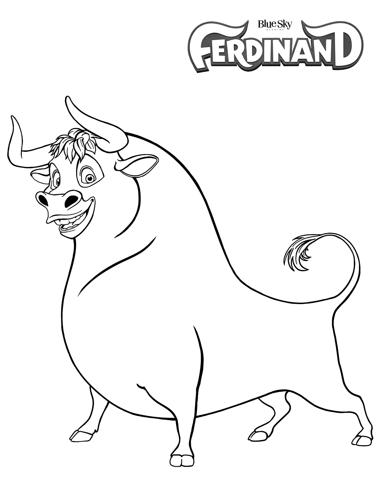 Ferdinand Coloring Pages - Best Coloring Pages For Kids