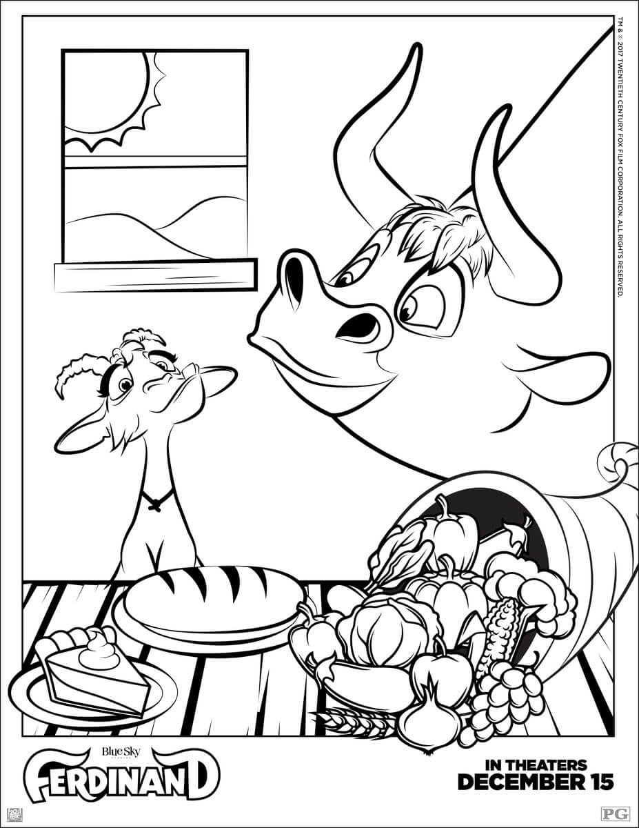 Ferdinand Coloring Pages - Best Coloring Pages For Kids
