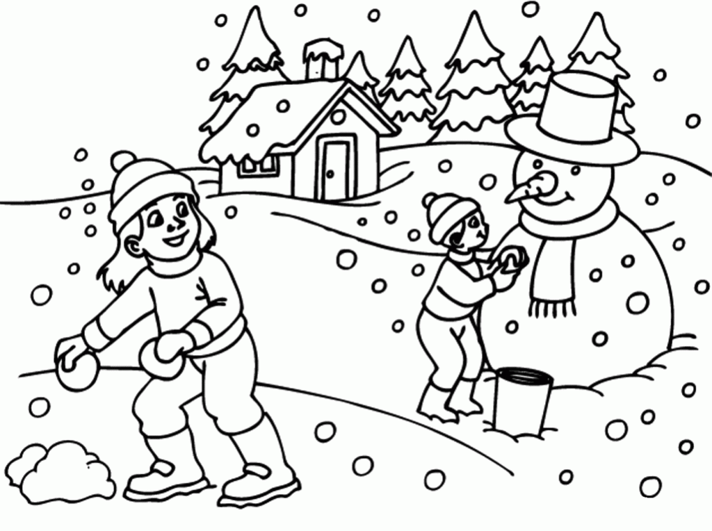 Holidays Coloring Pages