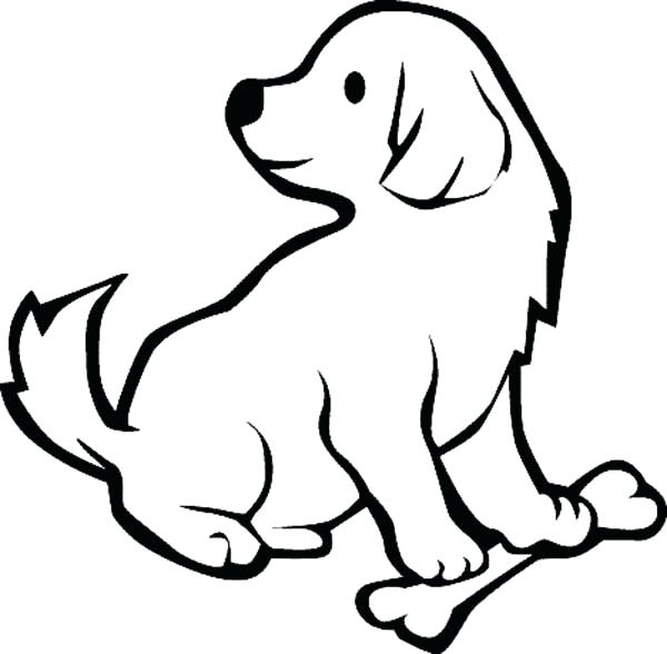 Golden Retriever Coloring Pages - Best Coloring Pages For Kids