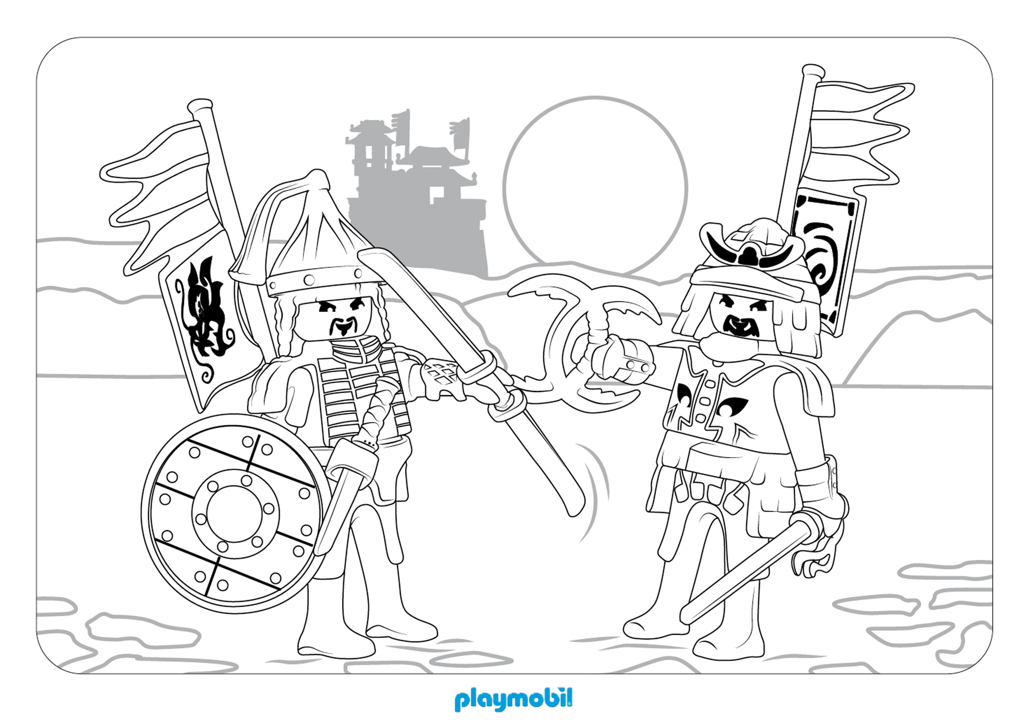 Playmobil Coloring Pages - Best Coloring Pages For Kids