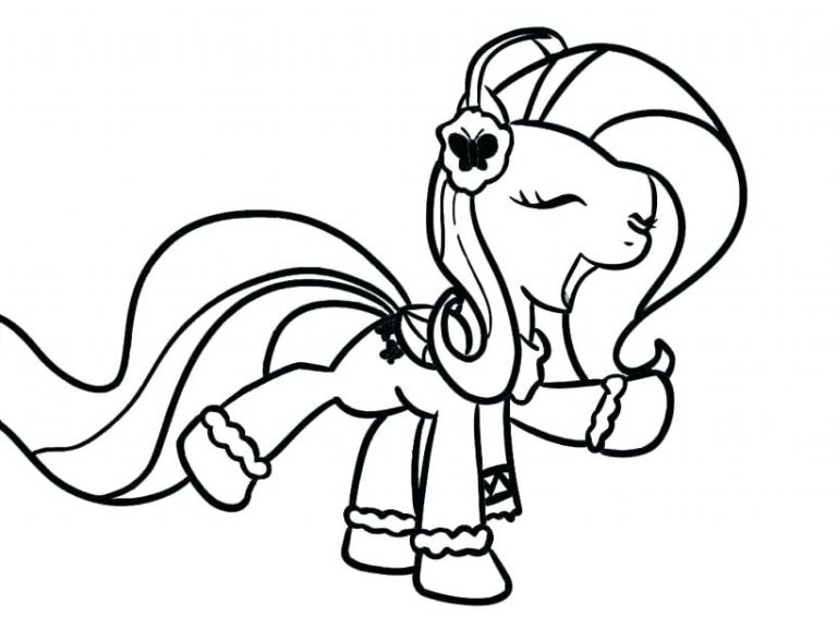 My Little Pony Christmas Coloring Pages - Best Coloring Pages For Kids